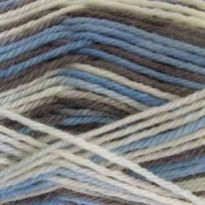 1003 corazón rojo Fina ovillo de lana para tejer (crema/marrón/azul)