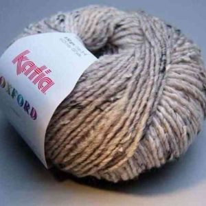 Katia Oxford 204 Beige jaspeado 50 g lana