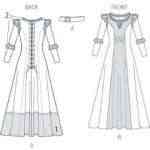 McCalls-Patterns-M6817-Patrn-con-instrucciones-para-disfraces-de-nia-y-mujer-tallas-de-S-a-XL-color-blanco-0-0