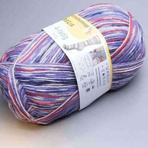 Regia - Madeja de lana para tejer, 100 g, 4 pliegos