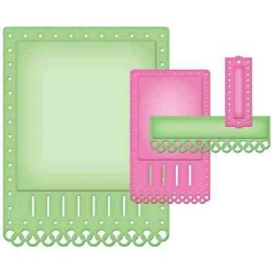 Spellbinders S5-135 - Kit de costura, color dorado